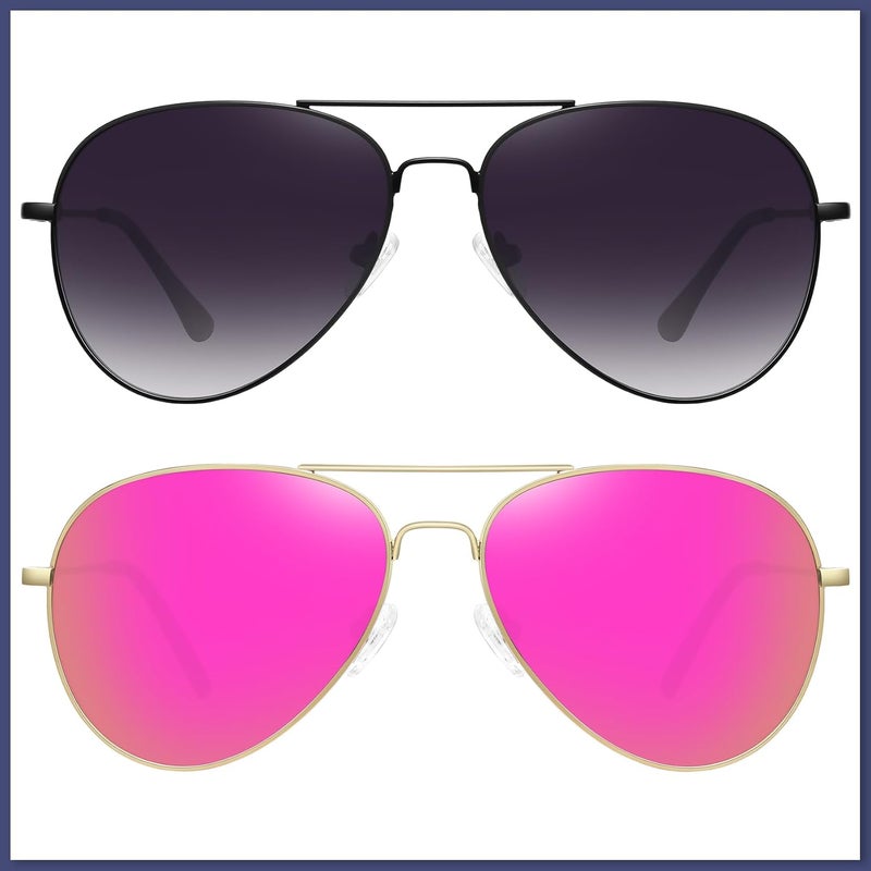 WOWSUN Classic Polarized Aviator Sunglasses for Women Men - Image 5